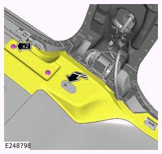 Front Row Seatbelt Retractor - 110